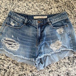 Zara Low-Rise Jean Short Size 4